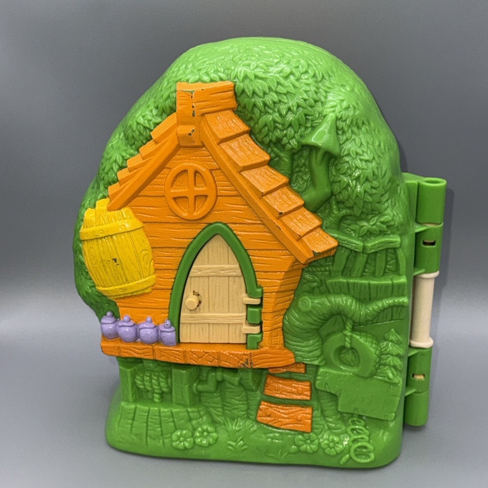 Vintage 1992 Disney Winnie the Pooh Mr. Sanders Owl Tree House Foldable - Picture 2 of 8